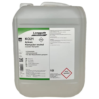 4clean KO21 Klarspüler neutral 10l