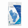 BINGOLD Latex Schutzhandschuhe Blau 1 Paar – S