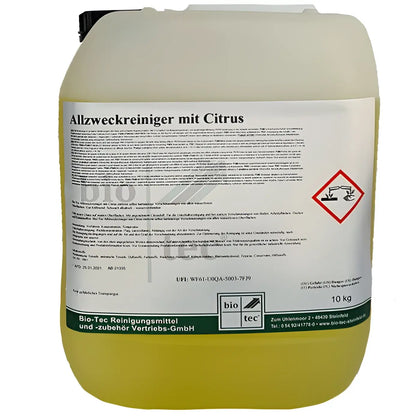 Bio-Tec Halal zertifizierter Allzweckreiniger Citrus 10l