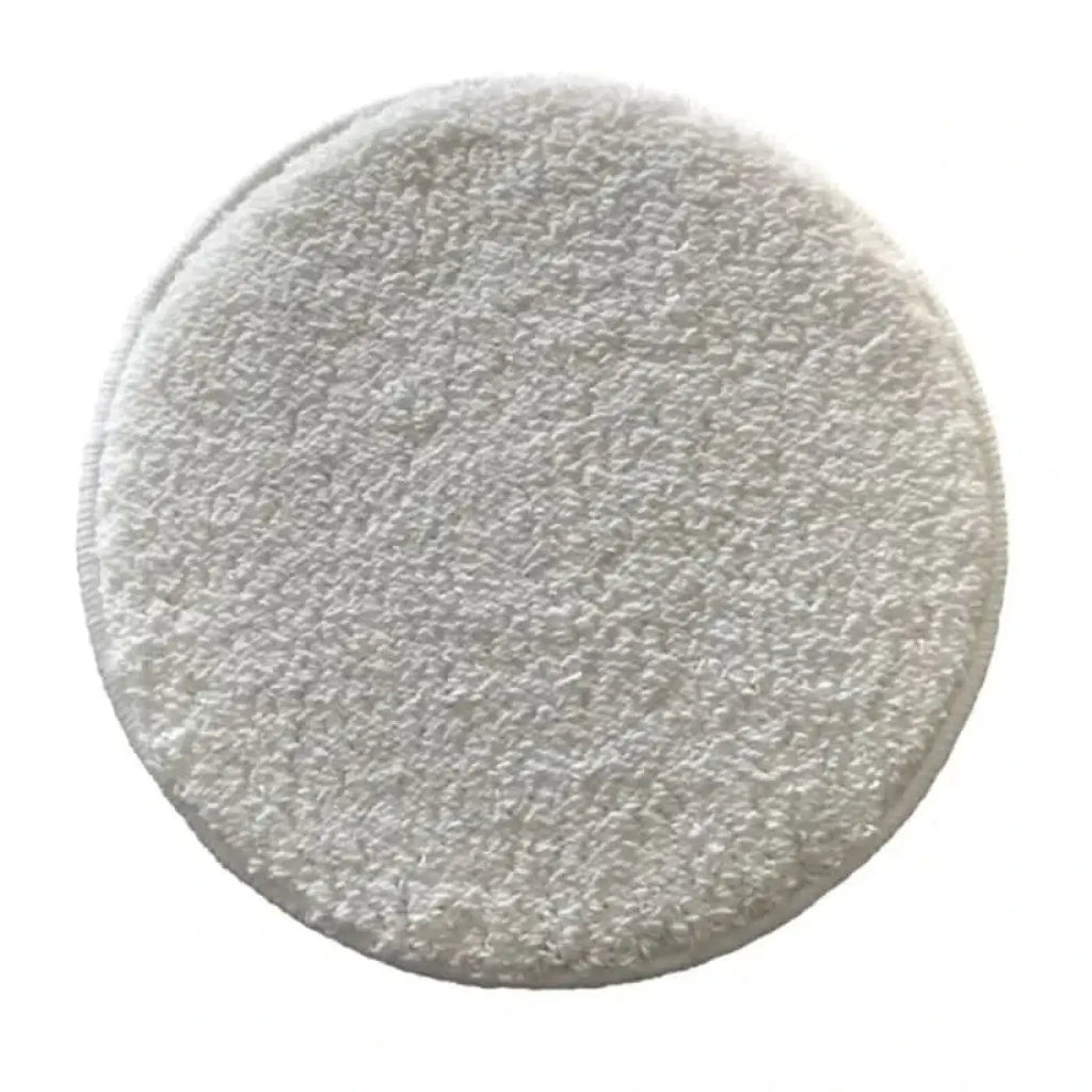 Weißes rundes kuscheliges mikrofaserschleifpad bonnets pad 16 zoll teppichpad für die reinigung
