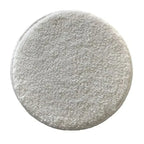 Weißes rundes kuscheliges mikrofaserschleifpad bonnets pad 16 zoll teppichpad für die reinigung