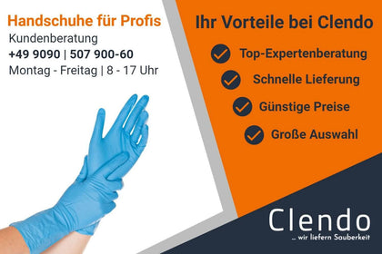 Hygostar LDPE-Handschuhe Polyclassic