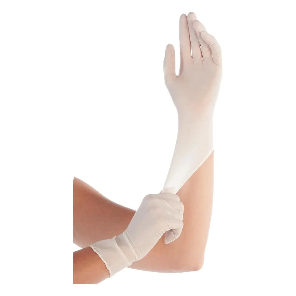 Hygostar Synthetik-Handschuhe Vinyl puderfrei  Elastic 100 Stück.