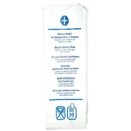 Hygostar Hygienebeutel Papier 6-sprachig 125 Stück