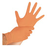 Hygostar "Safe Light" Nitril-Handschuhe Orange 100 Stück – S
