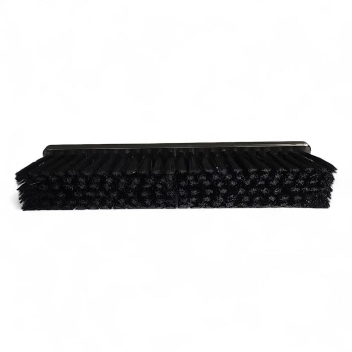 Schwarze milury bürste standard breite 33 cm mit robustem metallgriff und festen borsten
