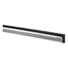 MOERMAN Edelstahl-Schiene mit Dura-Flex Wischergummi – Hart / 25cm