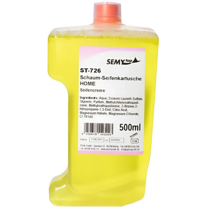 SemyTop Schaumseife Home Kartusche Gelb 500ml