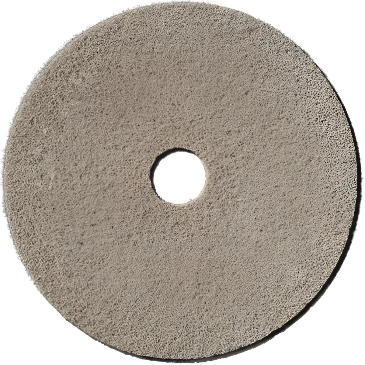 Grauer runder 10 zoll shinepro maintenance diamantpad mit zentralem loch für bodenpflege und polieren