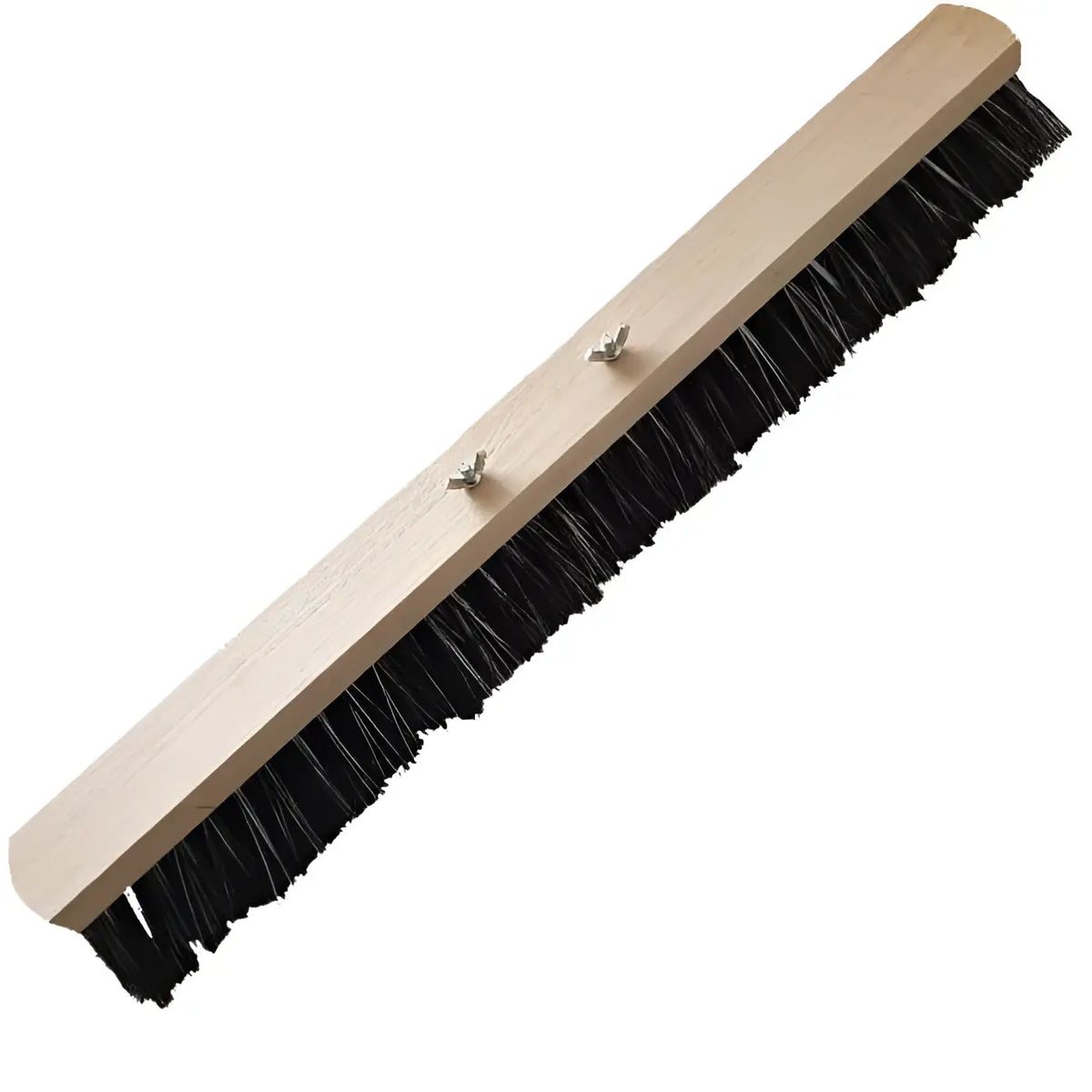 Sorex saalbesen arenga 60cm bodenbürste mit robustem holzgriff und dichten schwarzen borsten