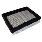 Staubfilter für t16 walze 90cm oder t8300 mit schwarzem rechteckrahmen und weißem plissee-filtermaterial